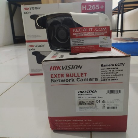 HIKVISION NETWORK CAMERA EXIR FIXED DS-2CD2T35FWD-I8 6MM 