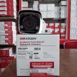 HIKVISION ACUSENSE FIXED BULLET NETWORK CAMERA DS-2CD2T86G2-ISU/SL 2.8mm
