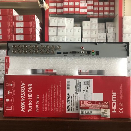 HIKVISION iDS-7216HUHI-M2/S 16-ch 5 MP 1U H.265 AcuSense DVR