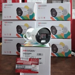 HIKVISION DS-2CD1047G0-L COLORVU FIXED BULLET CAMERA 4 MP 2.8mm 