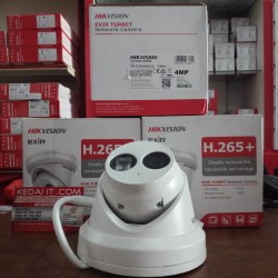 HIKVISION DS-2CD2343G2-IU ACUSENSE FIXED TURRET NETWORK CAMERA 4 MP 2.8mm