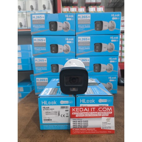 HILOOK IPC-B140HA-LUC FIXED MINI BULLET CAMERA 4MP