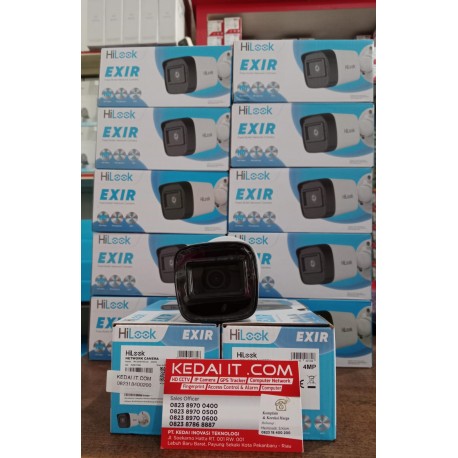HILOOK IPC-B141HE-UC FIXED MINI BULLET CAMERA 4MP